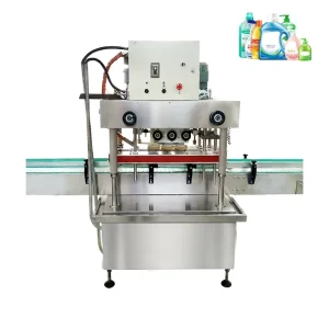Fully Automatic Electric 6-Spindle Plastic Bottle Capping Machine for Food and Beverage Industries
