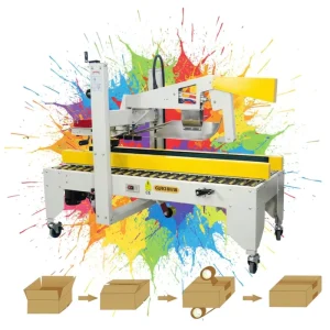 Fully Automatic Electric Carton and Bag Sealing Machine with Cold Sealing