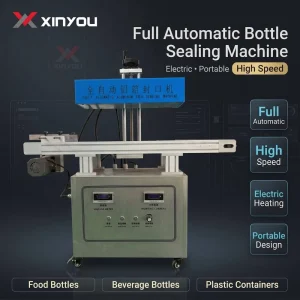 Fully Automatic Electric Plastic Sealing Machine for Food and Beverage Bottles