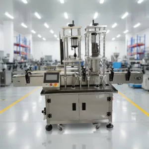 Fully Automatic Electric Tabletop Screw Capping Machine for Plastic and Glass Beverage Bottles and Cans