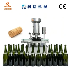 Fully Automatic Electric Wine Cork Sealing Machine for Glass Bottles Easy to Operate & Competitive Price