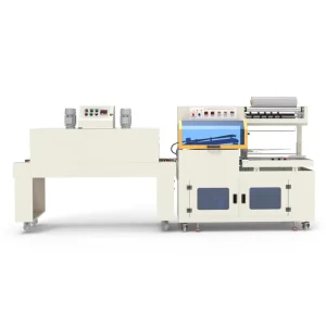 Fully Automatic High-Speed L-Type Sealing, Cutting, and Heat-Shrink Wrapping Machine for Tableware, Cosmetics, Gifts, and Bottles