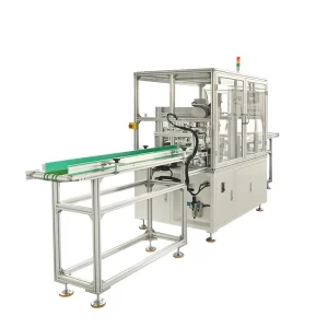 Fully Automatic Pneumatic One Way Vent Valve Sealing Machine PLC Motor 2.5KW High Efficiency Leak Free Seal Degassing Pouch