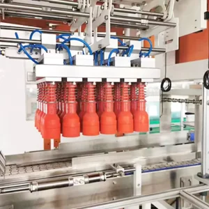 Fully Automatic Seasoning Filling Machine Servo Piston High precision Filling Suitable for Liquid semi fluid Seasoning