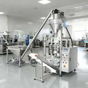 Fully Automatic Washing Powder Packing Machine Wheat Flour Forming Filling Sealing VFFS Packaging Machine