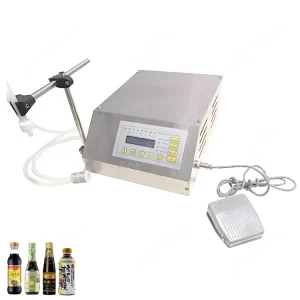 GFK160 Semi Automatic Desktop Oil Beverage Glass Filling Machine