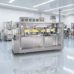 GGS 118 Automatic Liquid Filling Sealing Machine 1 50ml for Beverage and Cosmetic Plastic Bottles