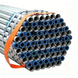 GI Galvanized Round Steel Pipe 38mm 1.2mm Steel Tube for Handrail Support and Structural Framework
