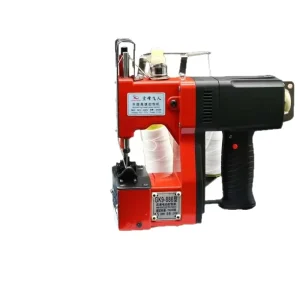 GK9 890Dual wire handheld gun type sealing machine for woven bags rice bags courier bags
