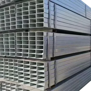 Galvanized Metal Tube Gi Iron Steel Rectangular Pipe