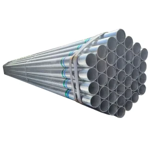 Galvanized Steel Pipe Tube ASTM A53 A106 A500 BS1387 EN10255 Q195 Q235 Q345 Grade 1/2″-24″ for Construction and Scaffolding