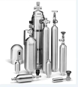 Gas Sample Cylinder CE Stainless Steel 500ml 20MPa