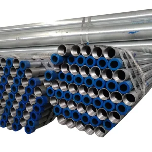 Gi Pipe Galvanized Steel Tube Metal Building Materials Customized Shelf Zinc Steel Tube Pipes Scaffolding Tubes Fittings Frame