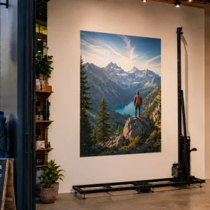 Glass Photo Print for Wall UV Wall Printer Machine for Glass Metal Wood Ceramic and Acrylic Panels