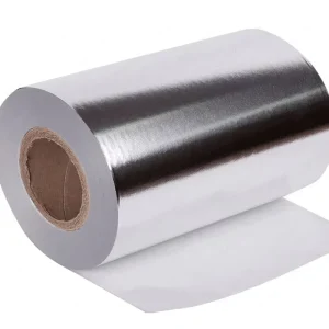 Gold-Colored Adhesive Aluminum Foil Lamination Film 8011A Big Roll for Food
