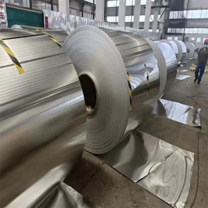 Grade 8011 1235 Food-Grade H18 Temper 0.006-0.2mm Aluminum Foil Jumbo Roll for Flexible Packaging