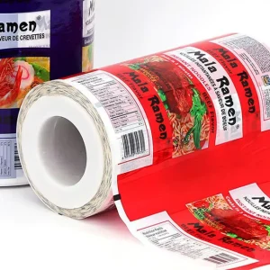 Gravure Printing Automatic Food-Grade BOPP Metallized Laminated Roll Film for Sugar, Cookies, and Snacks