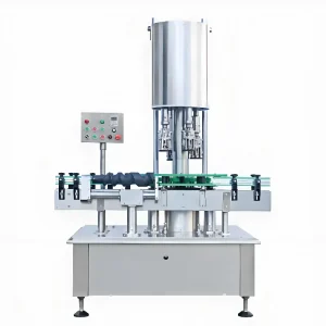 Great Quality High End Top Seller 4 Heads Full auto Electric Driven Capping Machine 4000 BPH Plastic Bottles Long Serving Span
