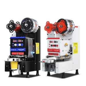 HENGZHI Electric Fully Automatic Boba Tea Cup Sealing Machine for Beverage Cartons