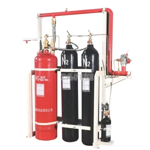 HFC-227ea FM200 Gas Fire Suppression System Cylinder Models QMQ4.2 QMQ5.6
