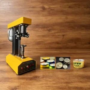Hand-Press Small Can Capping Machine for Aluminum Drink and Beer Cans, Circle-Shape Sealing Machine