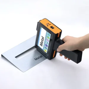 Handheld Ink Printer Ready to Ship High Definition Mutilingual Label Printer Machine on Metal
