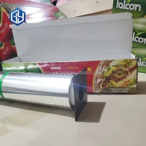Heat-Resistant 8011 Aluminum Foil Roll, 61.93m, 30 Micron, Household Use