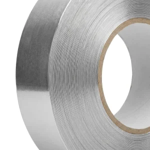 Heat-Resistant Aluminum Tape with Acrylic Adhesive for Pipe Wrapping and Metal Repair
