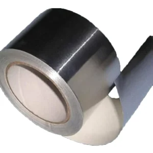Heat Resistant Insulation Aluminum Foil Tape Waterproof Air Conditioner Duct Silver Metal Hot Melt Adhesive