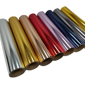 Heat Transfer Foil PVC Metallic Aluminum Film