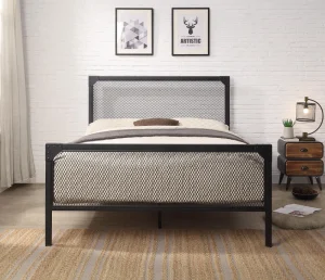 Heavy Duty Knock Down Detachable Double Size Metal Bed Frame