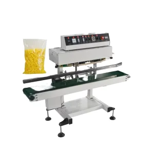 Heavy Duty Vertical Band Sealing Machine for Continuous Plastic Premade Ziplock Bags