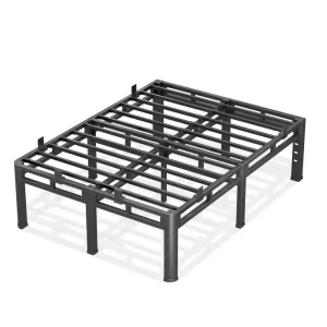 Height Adjustable Metal Bed Frame Iron Bed