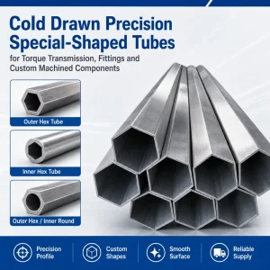Hexagonal Cold-Drawn Steel Tube Multi-Diameter Precision Special-Shaped Tube