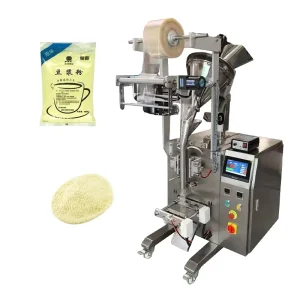 High Accuracy Screw dosing Vertical Form Fill Seal Machine Fully Automatic Soy Milk Powder Packing Machine Certified by CE
