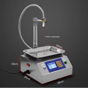 High-Accuracy Semi-Automatic Filling Machine for Edible Oil, Honey, Juice, Milk and Plastic Cans
