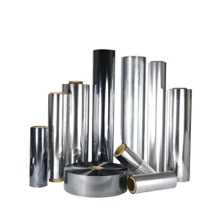 High Barrier AL PET Laminated Foil Single Side Aluminum Mylar Film Soft EMI Shielding Flexible Packaging Solution for Industrial