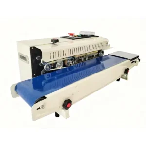 High Efficiency Electric FR 900 Automatic Bag Sealer Horizontal Continuous Sealing Machine Apparel Plastic Pouch Daily Supplies