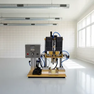High Efficiency Electric Semi Automatic Capping Machine with Motor for Cosmetic Food Lotion Bottles