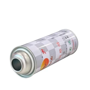 High-Gloss Metal Finish Aerosol Can CE Certified Iron Corrosion-Resistant Tinplate Aerosol Can