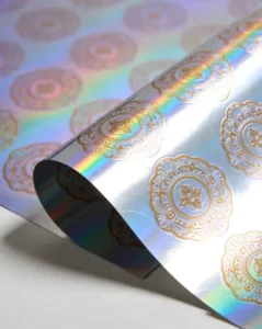 High-Gloss Metallized Aluminum-Coated Paper Roll for Printing, Packaging, and Labeling