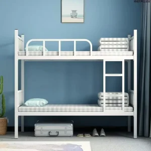 High Grade Iron Metal Bed Anti Rust Coating Easy Assembly Long Lasting Use for Various Mattresses One Person Hotel Compatible