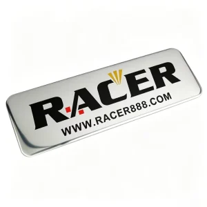 High Precision Laser Etched Adhesive Transfer Tape UV Resistant Fade Proof Metal Labels for Equipment