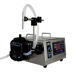 High-Precision Semi-Automatic Electric Tabletop Liquid Filling Machine for Chemicals, Beverages and Palm Oil