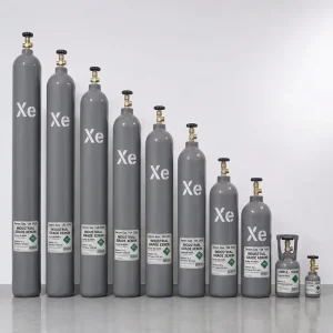 High Pressure 150Bar 40L Xenon Gas Cylinder 99.999% 6N Purity Xenon Xe Krypton Neon Argon Noble Gas Tank Steel Bottle ISO9809