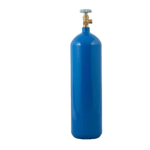 High Pressure 6kg Alloy CO2 Gas Cylinder, Steel Industrial Cylinder for 5lb 10lb 15lb 20lb 40lb Oxygen Use