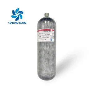 High Pressure Carbon Fiber Oxygen Gas Cylinder for PCP Air
