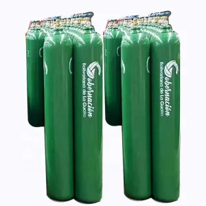 High-Pressure DOT3AA ISO9809 Industrial Oxygen Gas Cylinder 40L 47L 50L