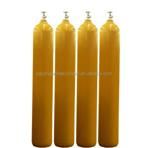 High Pressure Refillable Oxygen Gas Cylinder Gas Bottle Safety Assured Customized 200 Bar High Pressure 12 Liter 150 Bar 48 Kg