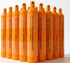 High-Pressure Seamless Steel Cylinder for Industrial Gas Storage 150-230bar Working Pressure ISO9809 Certified 40L-80L